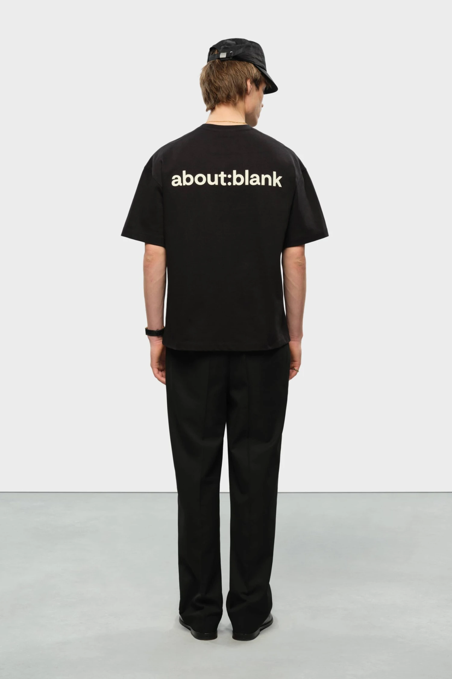 About---blank.com Everyday Pleated Trousers Black - Image 6