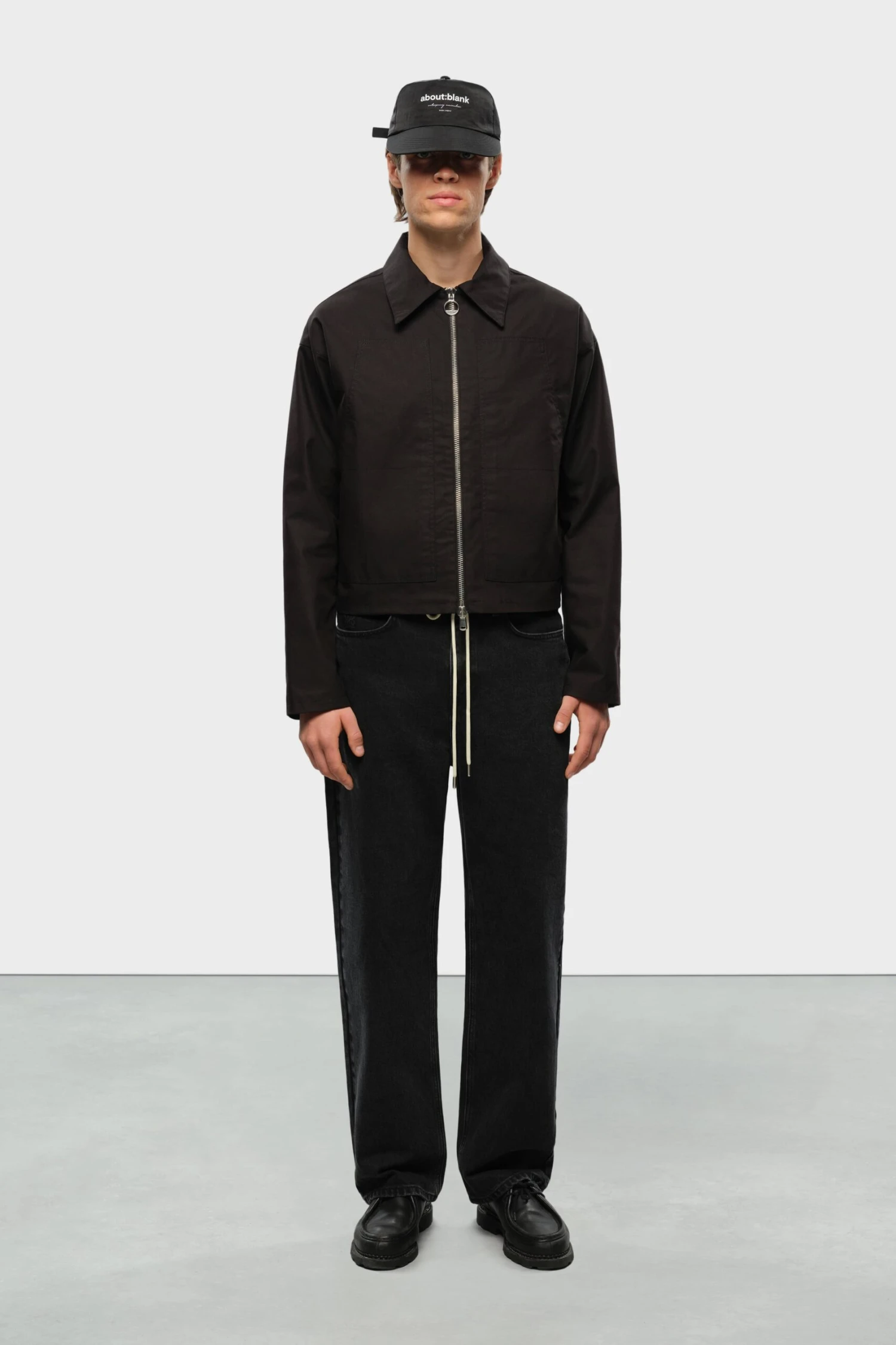 About:blank Utility Jacket Black/black - Image 2