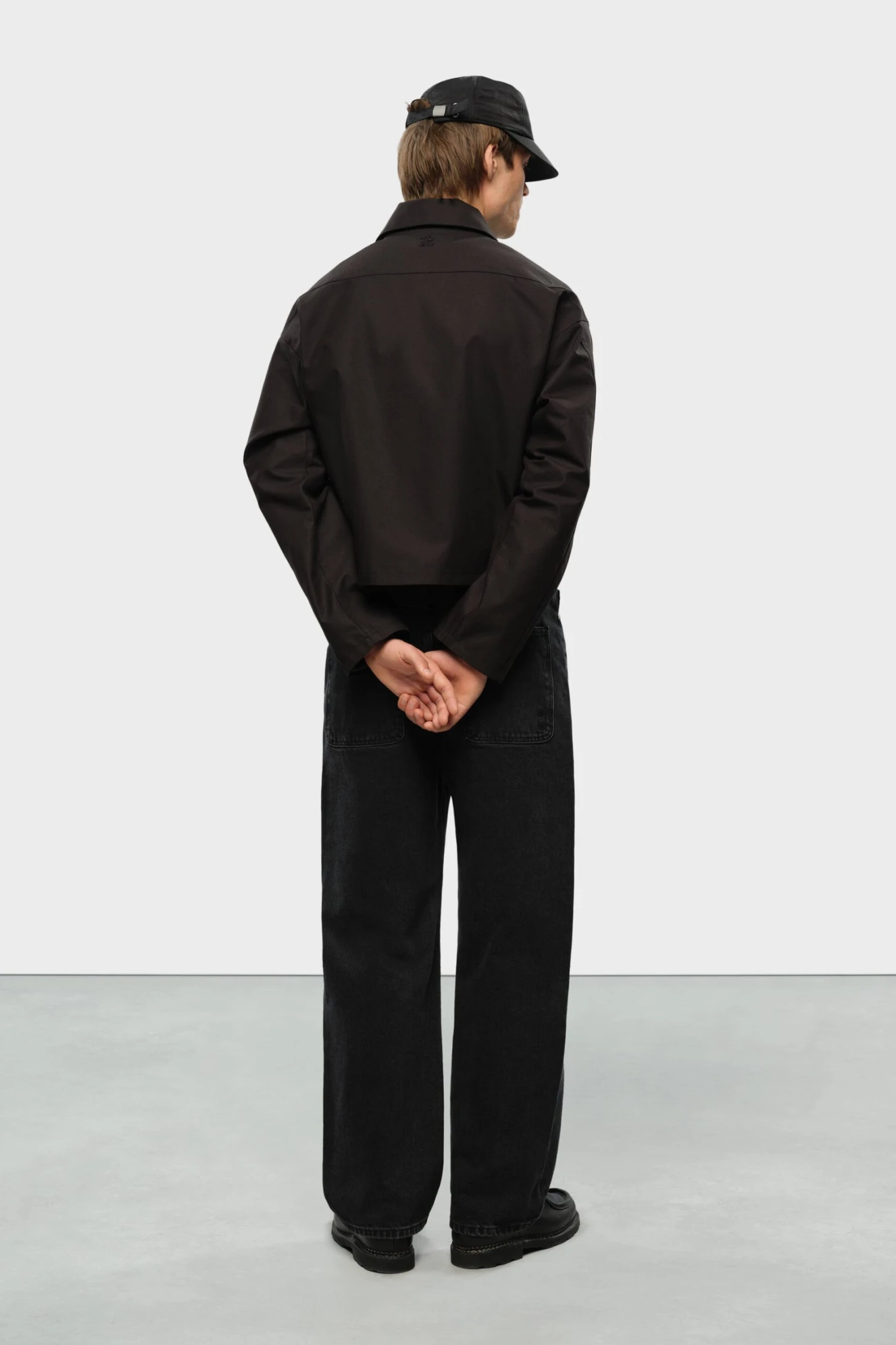 About:blank Utility Jacket Black/black - Image 3