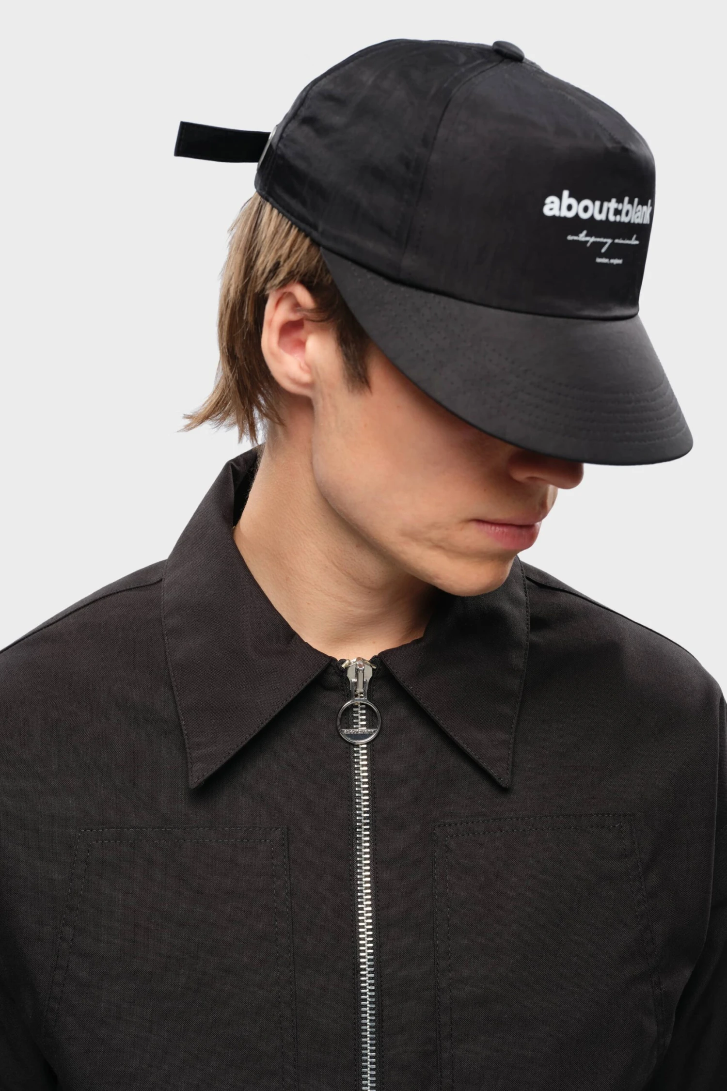 About:blank Utility Jacket Black/black - Image 12