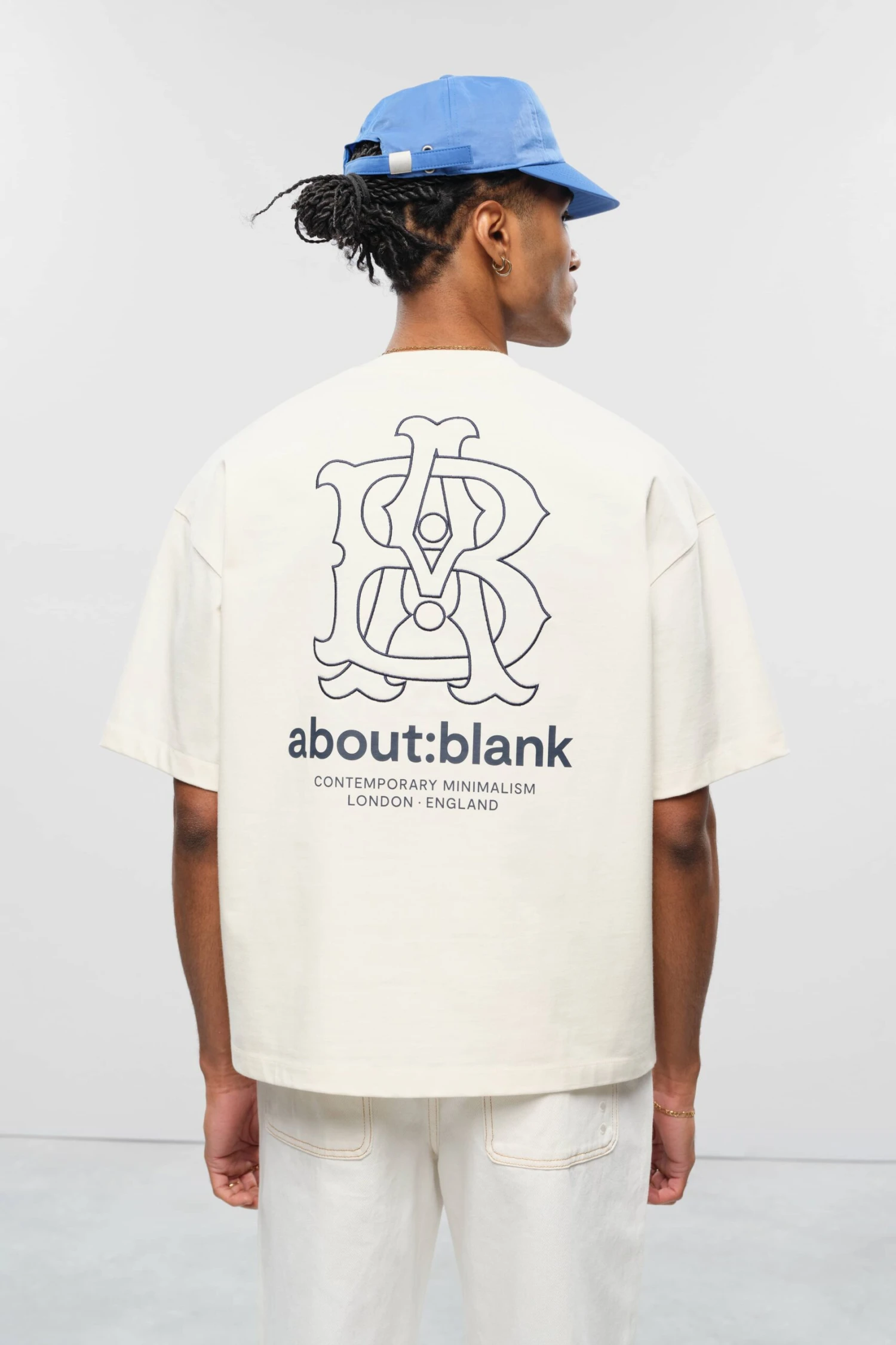 About:blank Emblem T-shirt Oat - Image 3