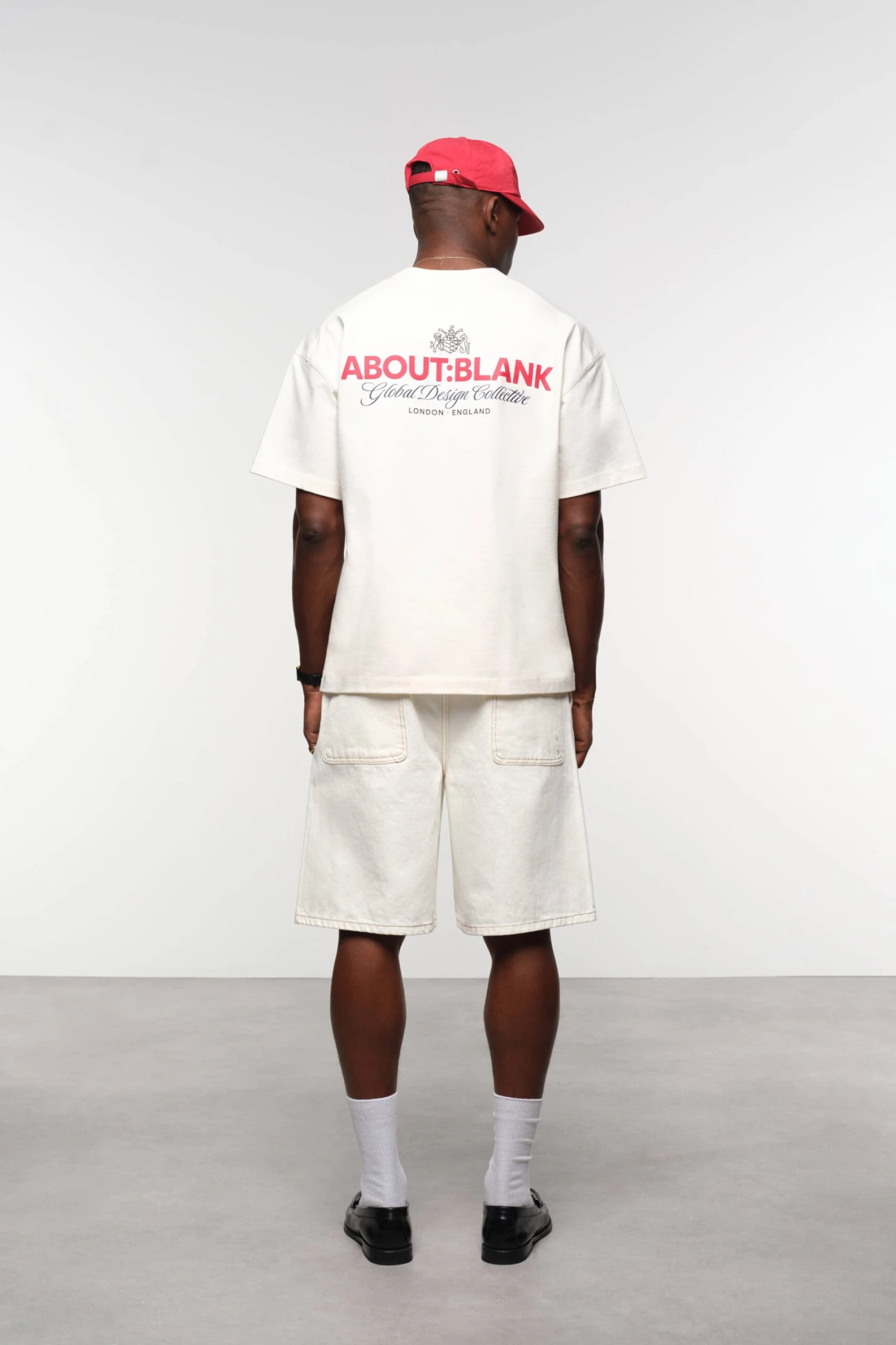 Wide Denim Short Ecru - Image 5