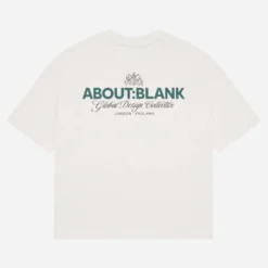 About:blank Blazon T-shirt Oat/epsom Green/black