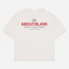 About:blank Blazon T-shirt Oat/red/black