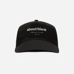 Box Cap Black/ecru