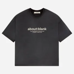 About:blank Garçon T-shirt Black