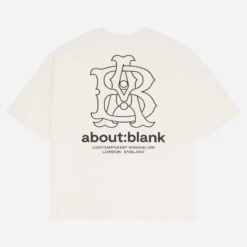 About:blank Emblem T-shirt Oat