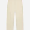 About:blank Everyday Pleated Trouser Ecru