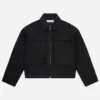 About:blank Big Pocket Jacket Black