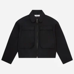 About:blank Big Pocket Jacket Black