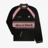 About:blank Knitted Cycling Top Black/pink