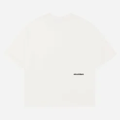 About---blank.com Mock Neck T-shirt Oat/black