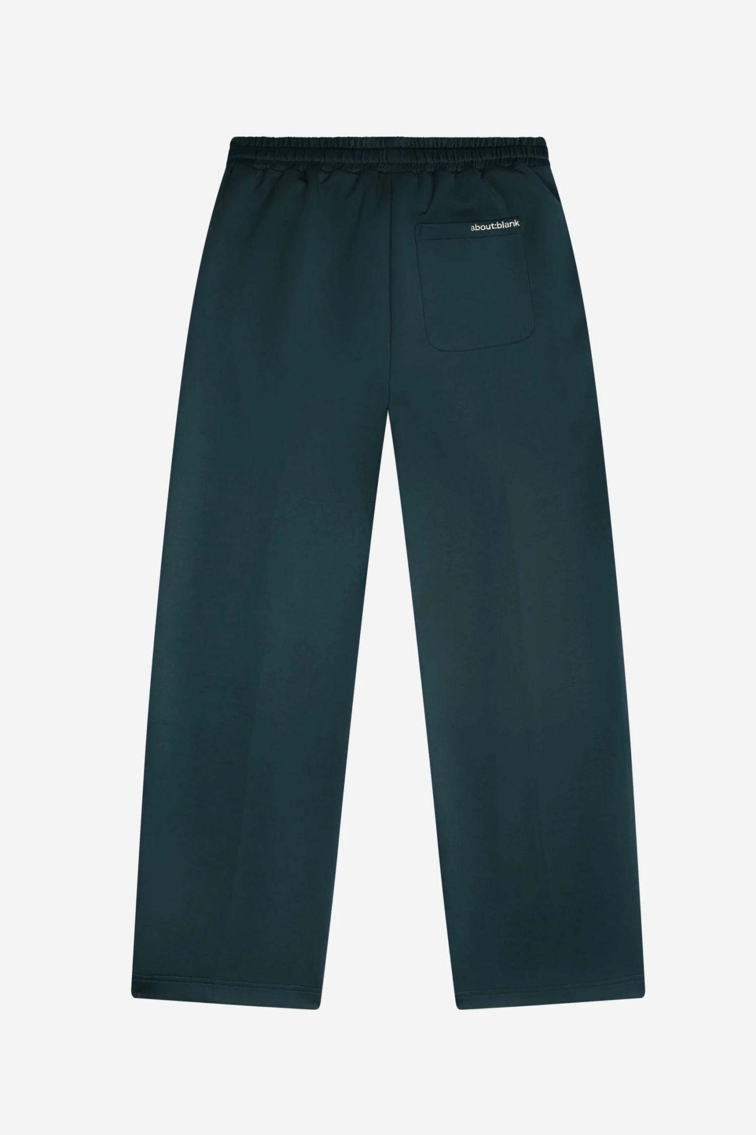 About:blank Monogram Trackpant Epsom Green/ecru - Image 8