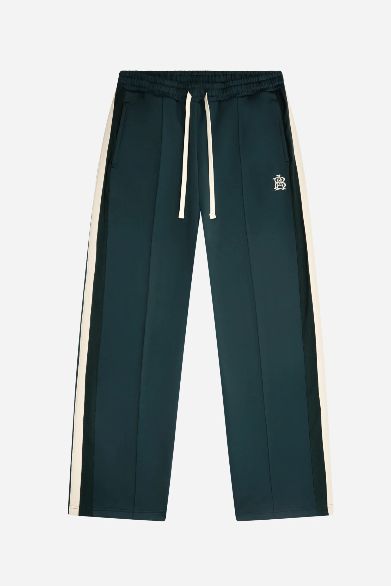 About:blank Monogram Trackpant Epsom Green/ecru