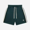 Monogram Track Short Epsom Green/ecru