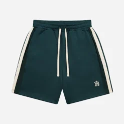 Monogram Track Short Epsom Green/ecru