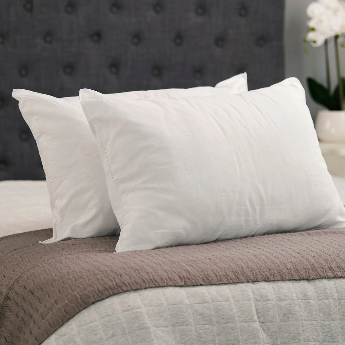 Mega Value 2 Pack Medium Pillows - Image 2