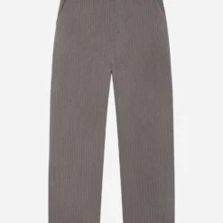 About---blank.com Pinstripe Everyday Trouser Grey/white