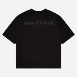 About---blank.com Box T-shirt Black/black