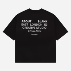About---blank.com Creative Studio T-shirt Black/white