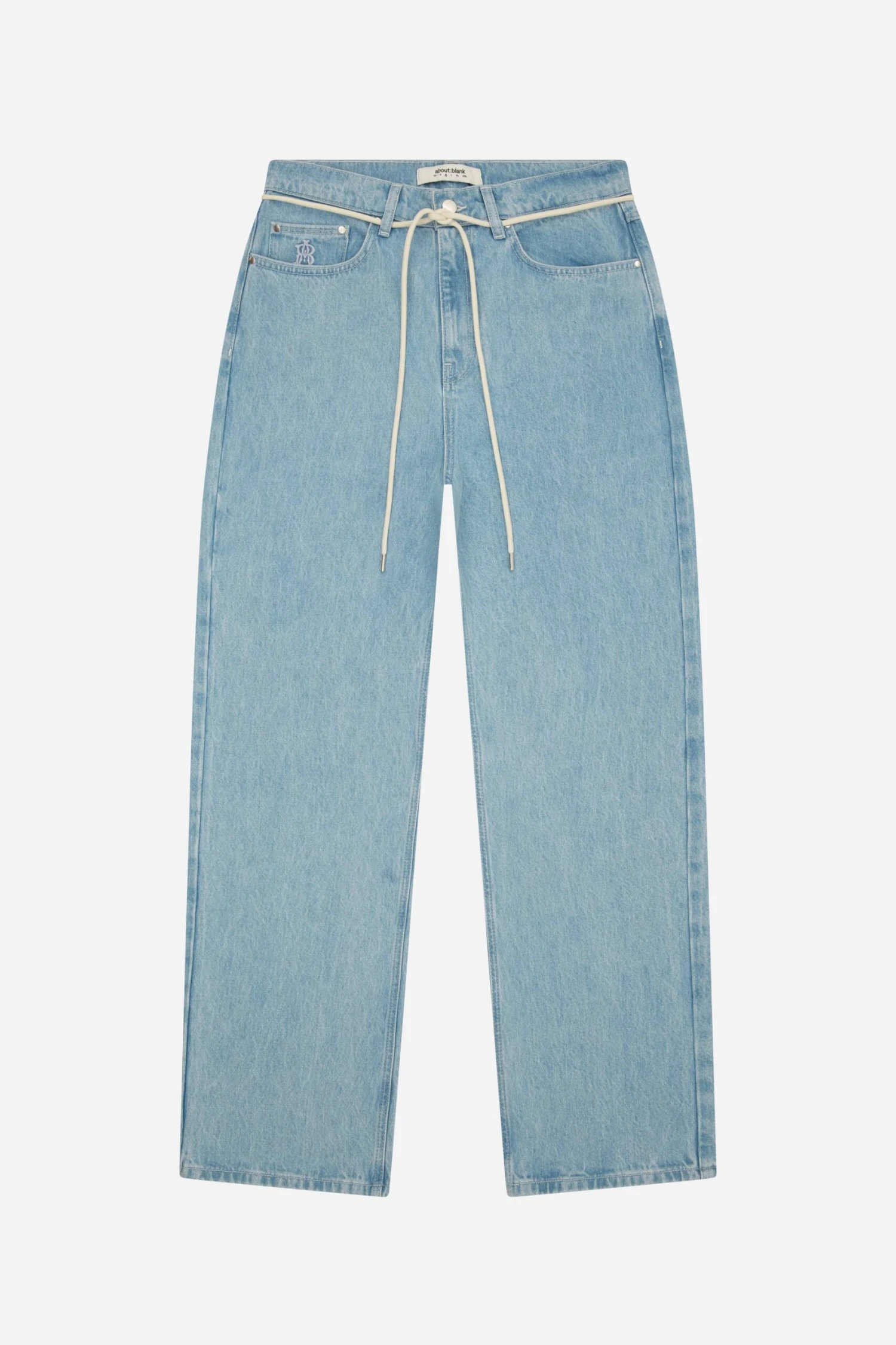 About:blank Relaxed Denim Light Wash