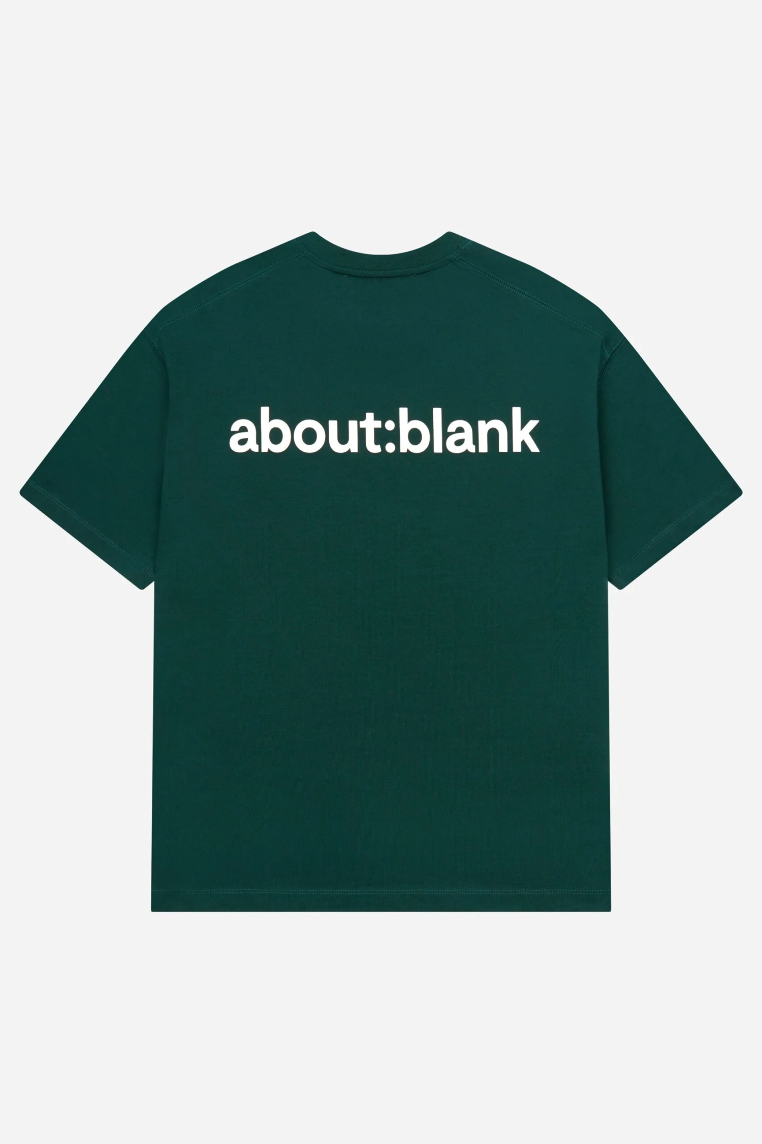 About:blank Reverse T-shirt Epsom Green/ecru - Image 7