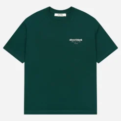 About:blank Reverse T-shirt Epsom Green/ecru