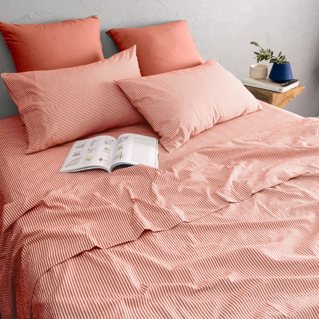 SIMBA 225TC Vintage Stripe Sheet Set - Image 2