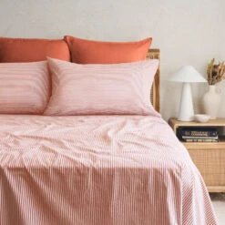 SIMBA 225TC Vintage Stripe Sheet Set