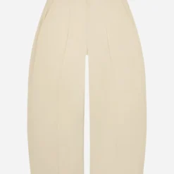 About:blank Tailored Wide Leg Trouser Ecru