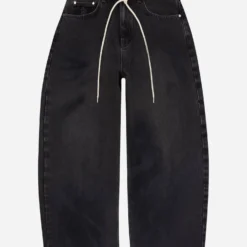 About:blank Wide Leg Denim Jean Vintage Black