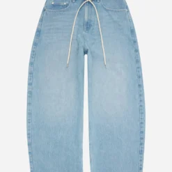 About:blank Wide Leg Denim Light Blue Wash