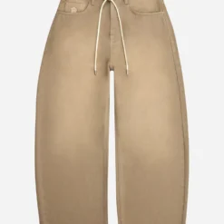 About:blank Wide Leg Denim Sand Wash