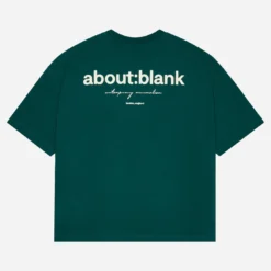 About---blank.com Box T-shirt Epsom Green