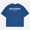 About---blank.com Box T-shirt Estate Blue/white