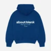 About---blank.com Box Hoodie Estate Blue